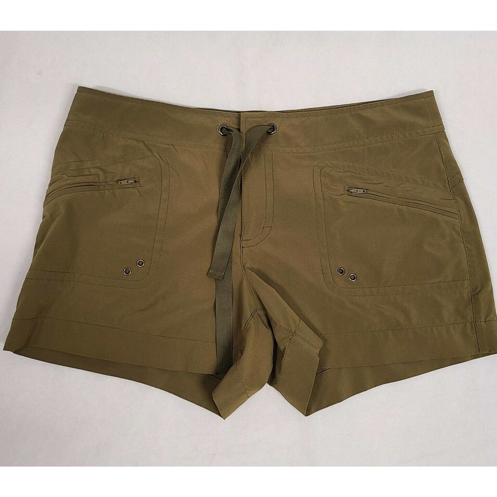 Athleta Olive Green Utility Shorts Breeze Trek